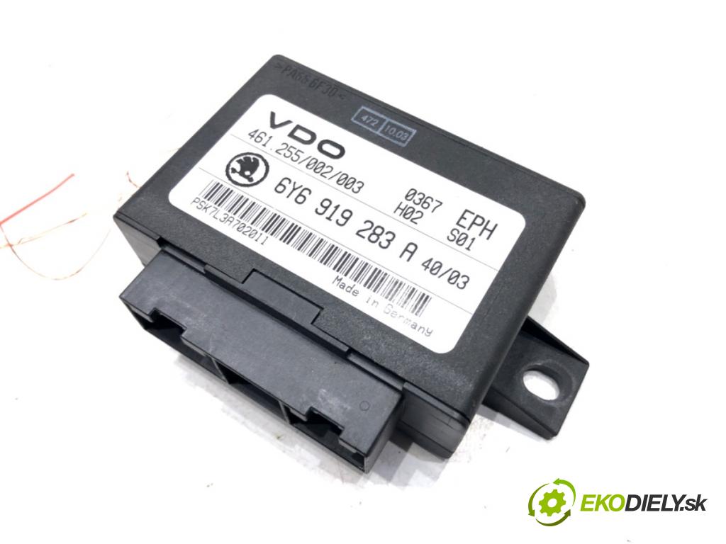 SKODA FABIA I (6Y2) 1999 - 2008    2.0 85 kW [116 KM] benzyna 1999 - 2008  Modul PDC 6Y6919283A (Ostatné)