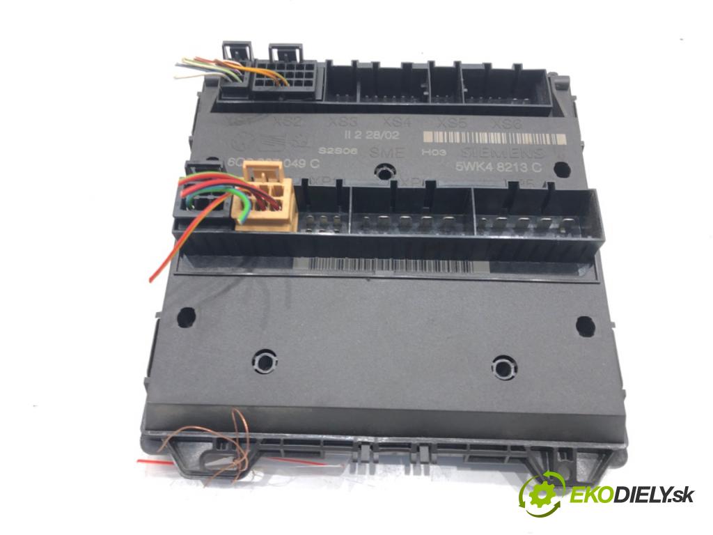 SEAT IBIZA III (6L1) 2002 - 2009    1.4 16V 55 kW [75 KM] benzyna 2002 - 2007  Modul komfortu 6Q2937049C (Moduly komfortu)