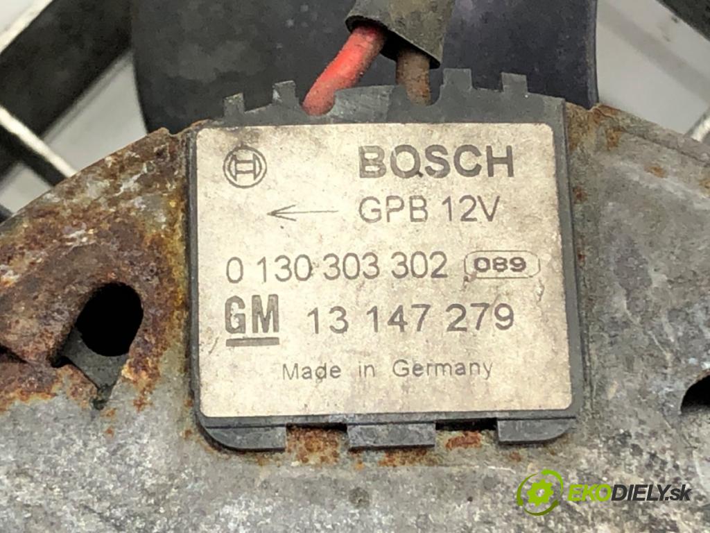OPEL ZAFIRA B Nadwozie pełne/minivan (A05) 2005 - 2015    1.9 CDTI VAN (M75) 110 kW [150 KM] olej napędowy 2005 - 2015  Ventilátor klimatizácie 0130303302 13147279 (Ventilátory chladičov klimatizácie)