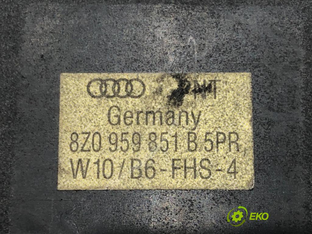 AUDI A4 B6 (8E2) 2000 - 2005    1.9 TDI 96 kW [130 KM] olej napędowy 2000 - 2004  Prepínač okien 8Z0959851B (Prepínače, spínače, tlačidlá a ovládače kúrenia)