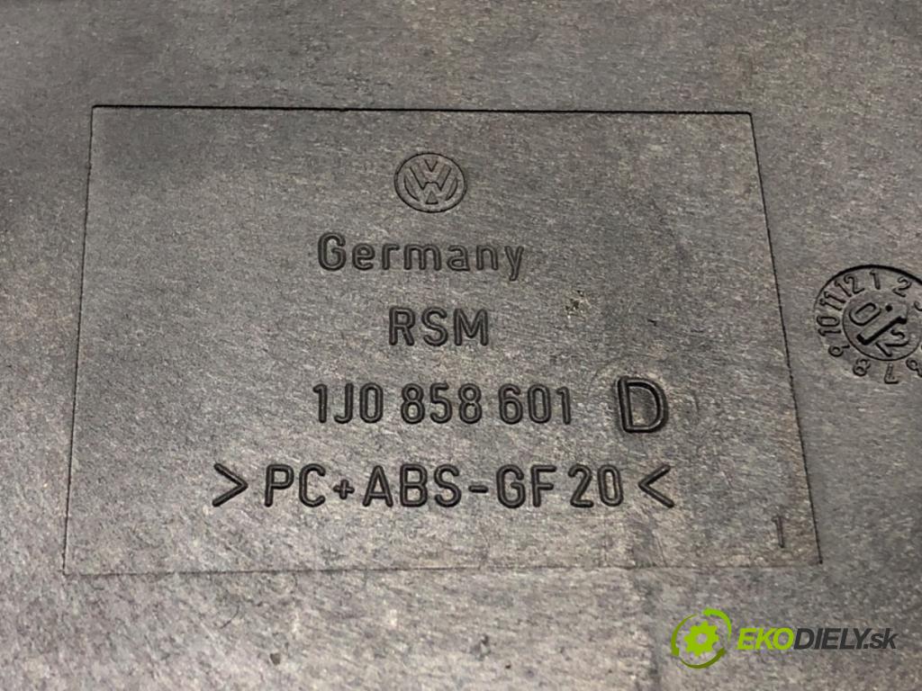 VW GOLF IV (1J1) 1997 - 2008    1.9 TDI 74 kW [101 KM] olej napędowy 2000 - 2005  Držiak na nápoje 1J0858601D (Úchyty, držiaky na nápoje)