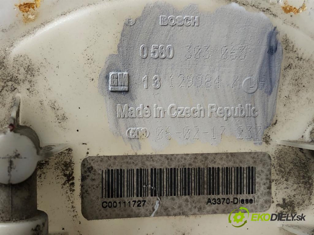 OPEL ZAFIRA B Nadwozie pełne/minivan (A05) 2005 - 2015    1.9 CDTI VAN (M75) 110 kW [150 KM] olej napędowy 2005 - 2015  pumpa paliva 13129984