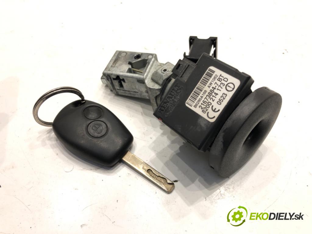 RENAULT CLIO III (BR0/1, CR0/1) 2005 - 2014    1.2 16V (BR0R, BR1D, BR1L, CR0R) 48 kW [65 KM] benzyna 2005 - 2014  spinačka 8200214173D (Spínacie skrinky a kľúče)