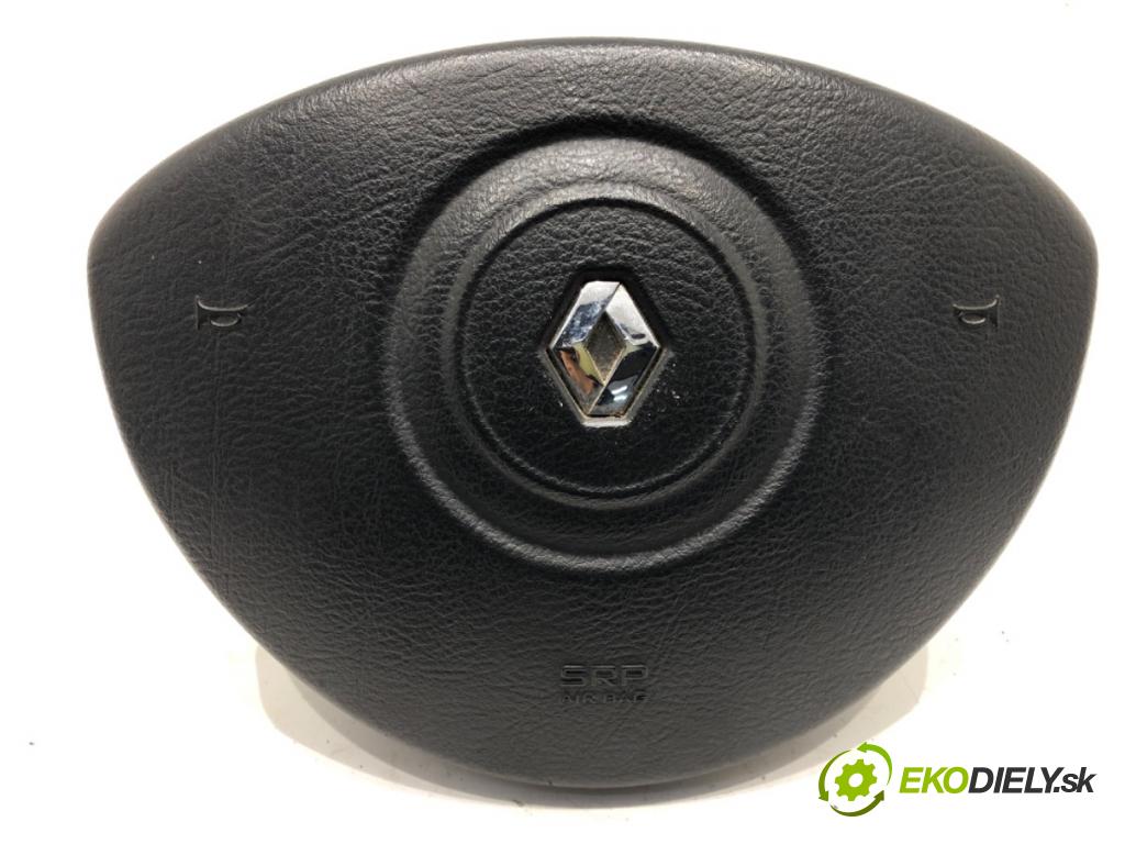 RENAULT CLIO III (BR0/1, CR0/1) 2005 - 2014    1.2 16V (BR0R, BR1D, BR1L, CR0R) 48 kW [65 KM] benzyna 2005 - 2014  AirBag volantu 8200677492 (Airbagy)