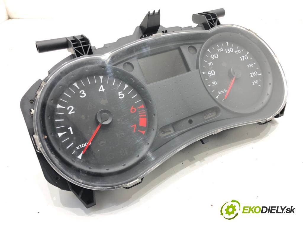 RENAULT CLIO III (BR0/1, CR0/1) 2005 - 2014    1.2 16V (BR0R, BR1D, BR1L, CR0R) 48 kW [65 KM] benzyna 2005 - 2014  Prístrojovka 8200820993C (Prístrojové dosky, displeje)