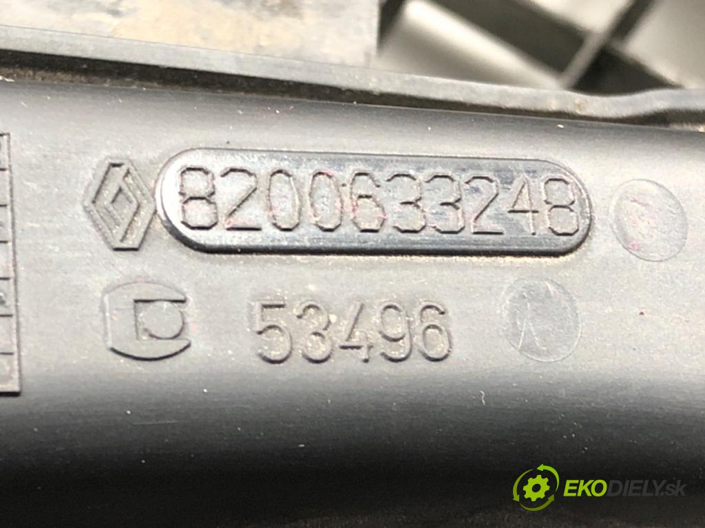 RENAULT CLIO III (BR0/1, CR0/1) 2005 - 2014    1.2 16V (BR0R, BR1D, BR1L, CR0R) 48 kW [65 KM] benzyna 2005 - 2014  Potrubie sacie, sanie 8200633248 (Sacie potrubia)