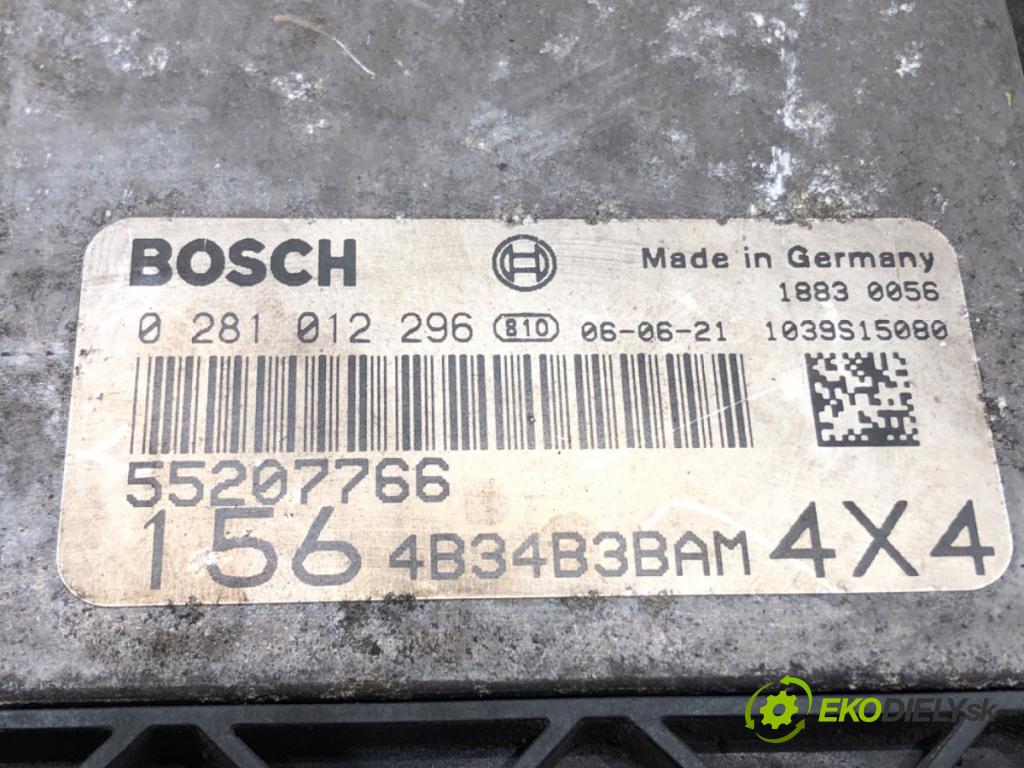 ALFA ROMEO 156 Sportwagon (932_) 1997 - 2006    1.9 JTD 16V Q4 (932BXN20) 110 kW [150 KM] olej napędowy 2004 - 2006  řídící jednotka motora 55207766 (Řídící jednotky)