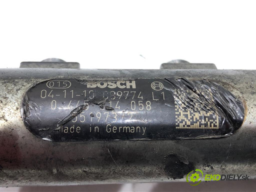 ALFA ROMEO 156 Sportwagon (932_) 1997 - 2006    1.9 JTD 16V Q4 (932BXN20) 110 kW [150 KM] olej napędowy 2004 - 2006  Lišta vstrekovacia 55197372 (Vstrekovacie lišty)