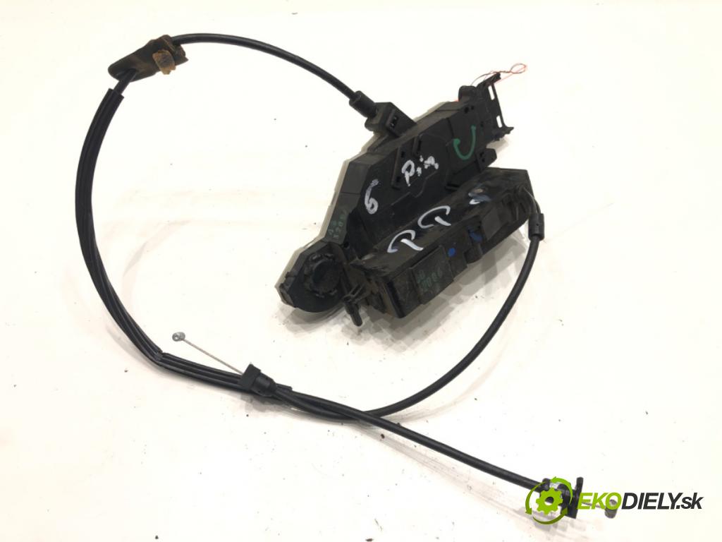 PEUGEOT 207 (WA_, WC_) 2006 - 2015    1.6 HDi 66 kW [90 KM] olej napędowy 2006 - 2013  zámok dveře pravý přední část 24097816