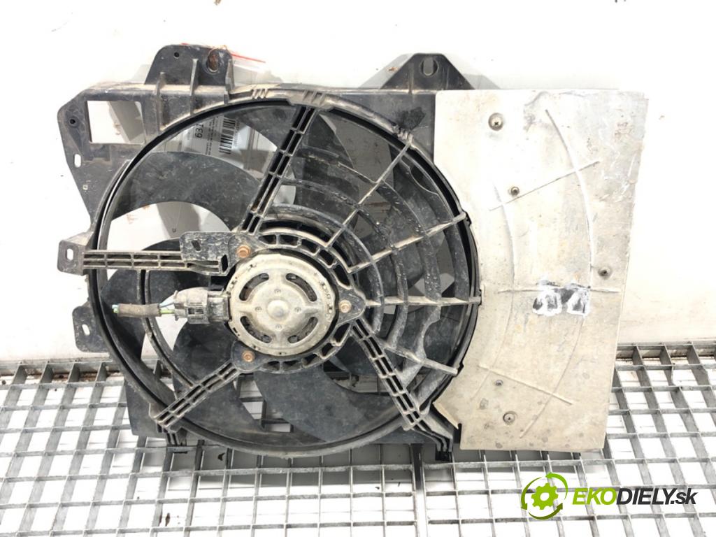 PEUGEOT 207 (WA_, WC_) 2006 - 2015    1.6 HDi 66 kW [90 KM] olej napędowy 2006 - 2013  Ventilátor chladiča 9680102880 (Ventilátory)