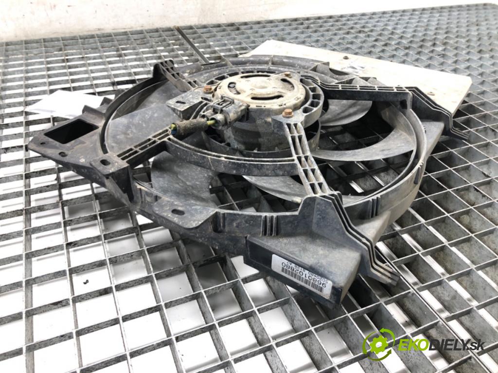 PEUGEOT 207 (WA_, WC_) 2006 - 2015    1.6 HDi 66 kW [90 KM] olej napędowy 2006 - 2013  Ventilátor chladiča 9680102880 (Ventilátory)