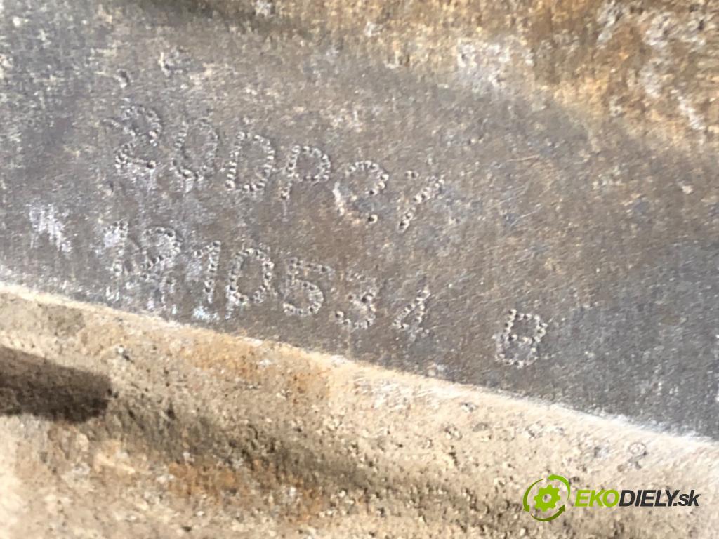 PEUGEOT 207 (WA_, WC_) 2006 - 2015    1.6 HDi 66 kW [90 KM] olej napędowy 2006 - 2013  Prevodovka 20DP27 (Prevodovky)