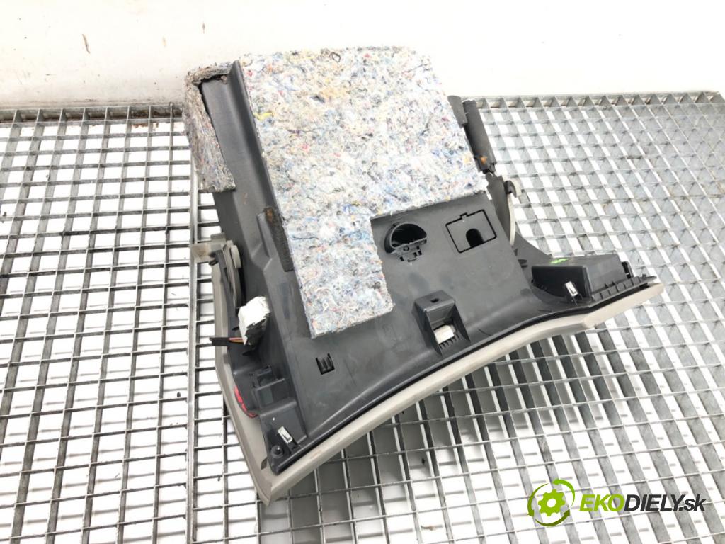 PEUGEOT 207 (WA_, WC_) 2006 - 2015    1.6 HDi 66 kW [90 KM] olej napędowy 2006 - 2013  Priehradka, kastlík spolujazdca  (Priehradky, kastlíky)