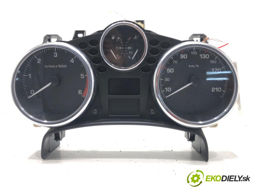 PEUGEOT 207 (WA_, WC_) 2006 - 2015    1.6 HDi 66 kW [90 KM] olej napędowy 2006 - 2013  Prístrojovka 9662904880 (Prístrojové dosky, displeje)