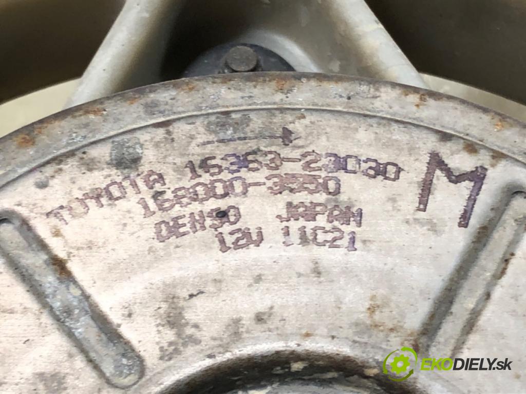 TOYOTA YARIS VERSO (_P2_) 1999 - 2005    1.4 D-4D (NLP20_, NLP22_) 55 kW [75 KM] olej napędowy 2000 - 2005  Ventilátor chladiča 16363-23030 (Ventilátory)