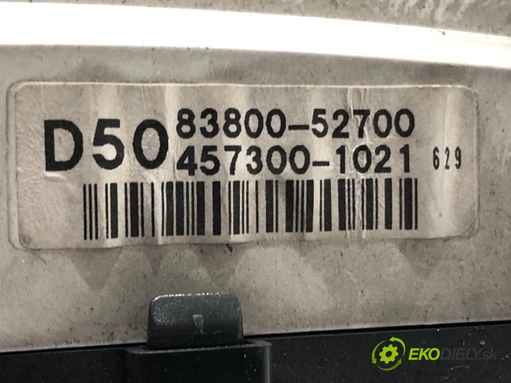 TOYOTA YARIS VERSO (_P2_) 1999 - 2005    1.4 D-4D (NLP20_, NLP22_) 55 kW [75 KM] olej napędowy 2000 - 2005  Prístrojovka 83800-52700 (Prístrojové dosky, displeje)