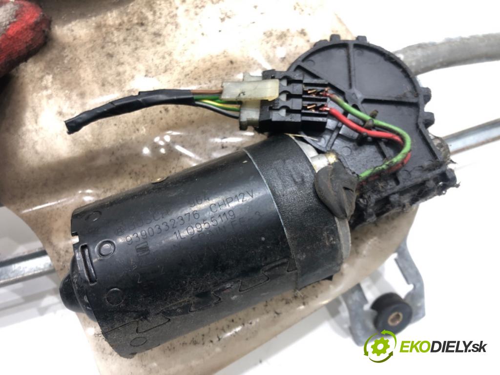 SEAT IBIZA II (6K1) 1993 - 2002    1.4 i 44 kW [60 KM] benzyna 1993 - 2002  Mechanizmus stieračov predný  (Motorčeky stieračov predné)