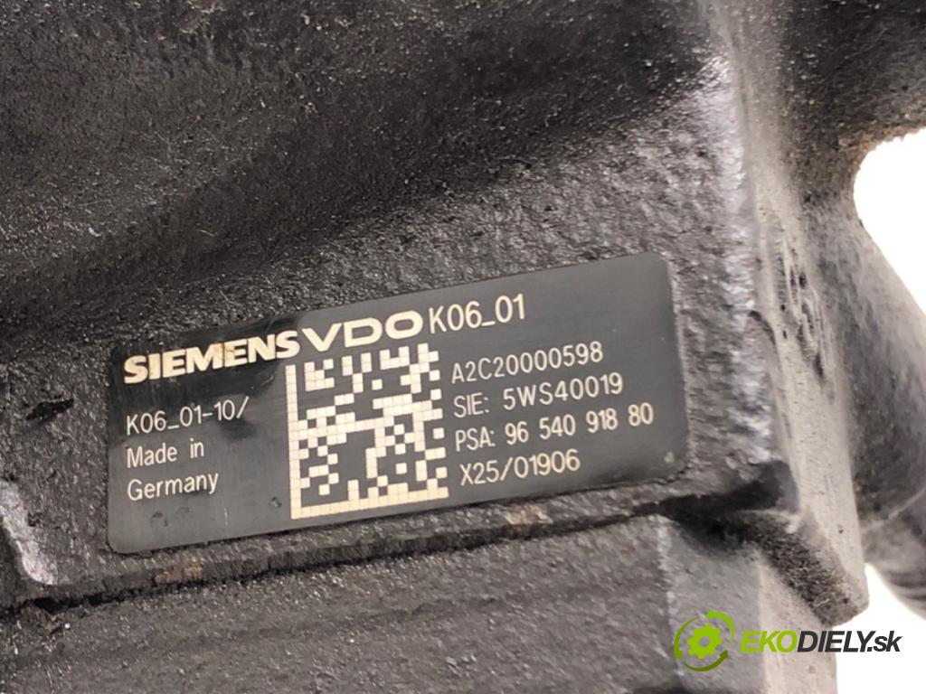 CITROEN C5 II (RC_) 2004 - 2022    2.0 HDi (RCRHRH) 100 kW [136 KM] olej napędowy 2004 - 2022  Pumpa vstrekovacia 9654091880 (Vstrekovacie čerpadlá)