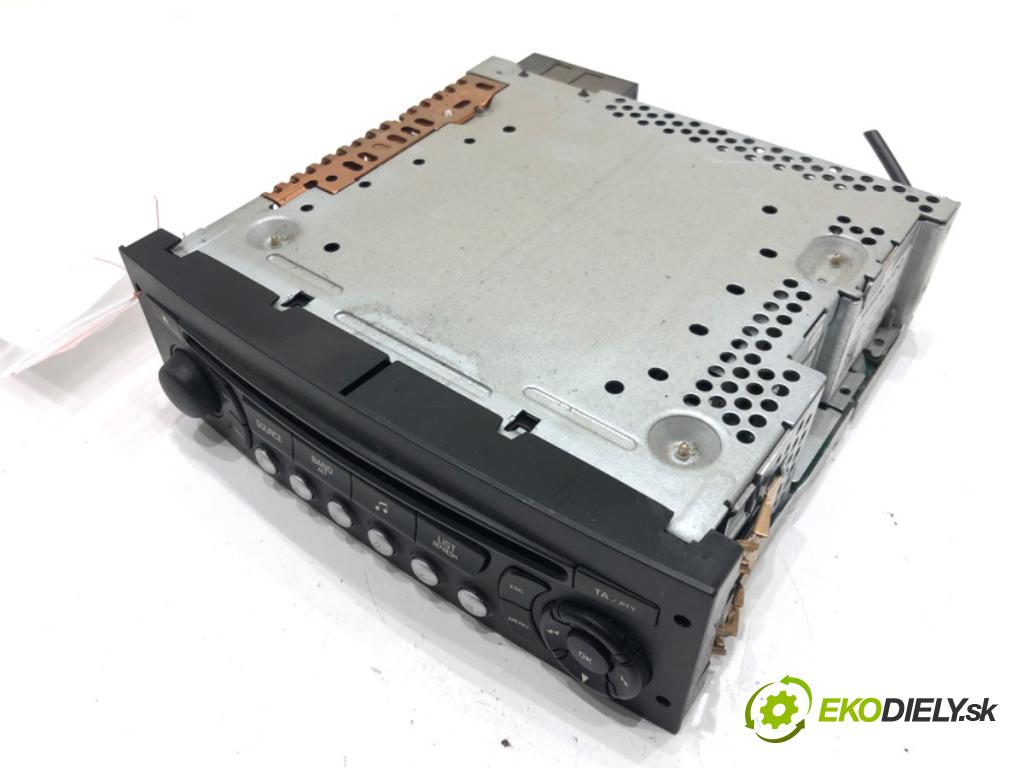 CITROEN C3 I (FC_, FN_) 2002 - 2022    1.4 HDi 50 kW [68 KM] olej napędowy 2002 - 2022  RADIO 96613825XT (Audio zariadenia)