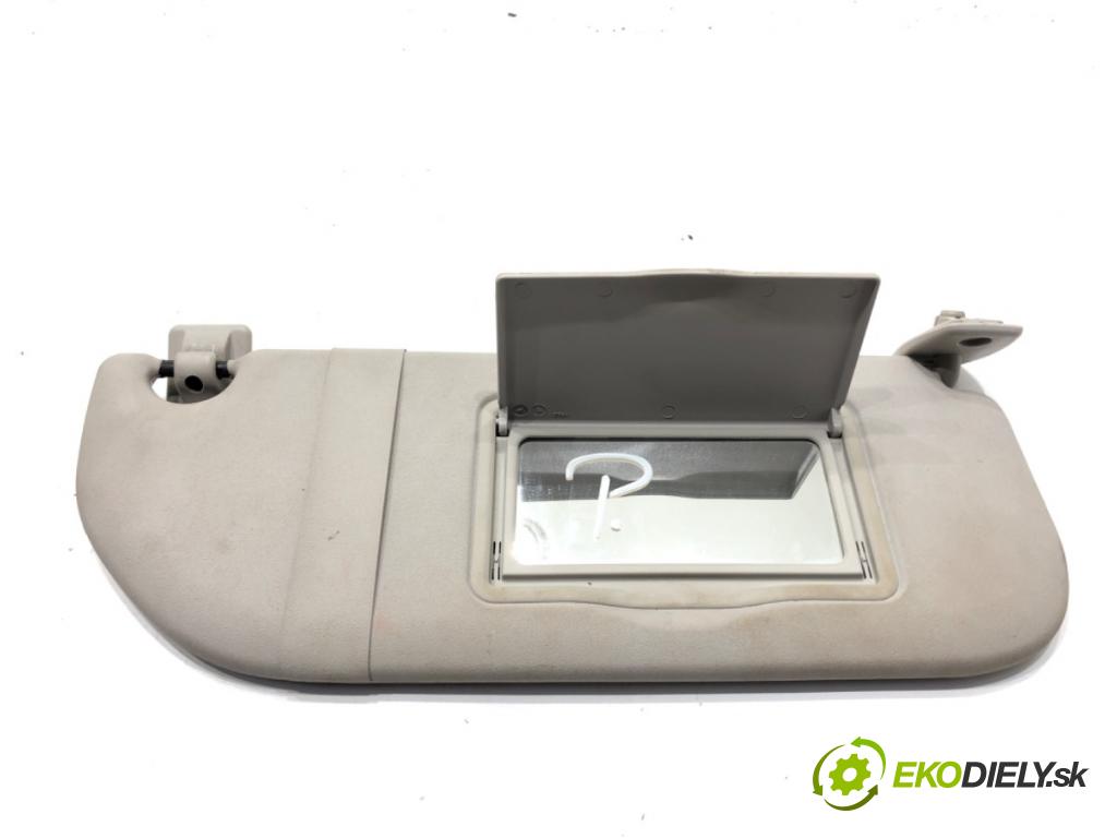 CITROEN C3 I (FC_, FN_) 2002 - 2022    1.4 HDi 50 kW [68 KM] olej napędowy 2002 - 2022  Clona slnečná pravy