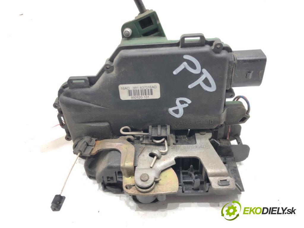 VW BORA I (1J2) 1998 - 2013    1.9 TDI 96 kW [130 KM] olej napędowy 2000 - 2005  zámok dveře pravý přední část