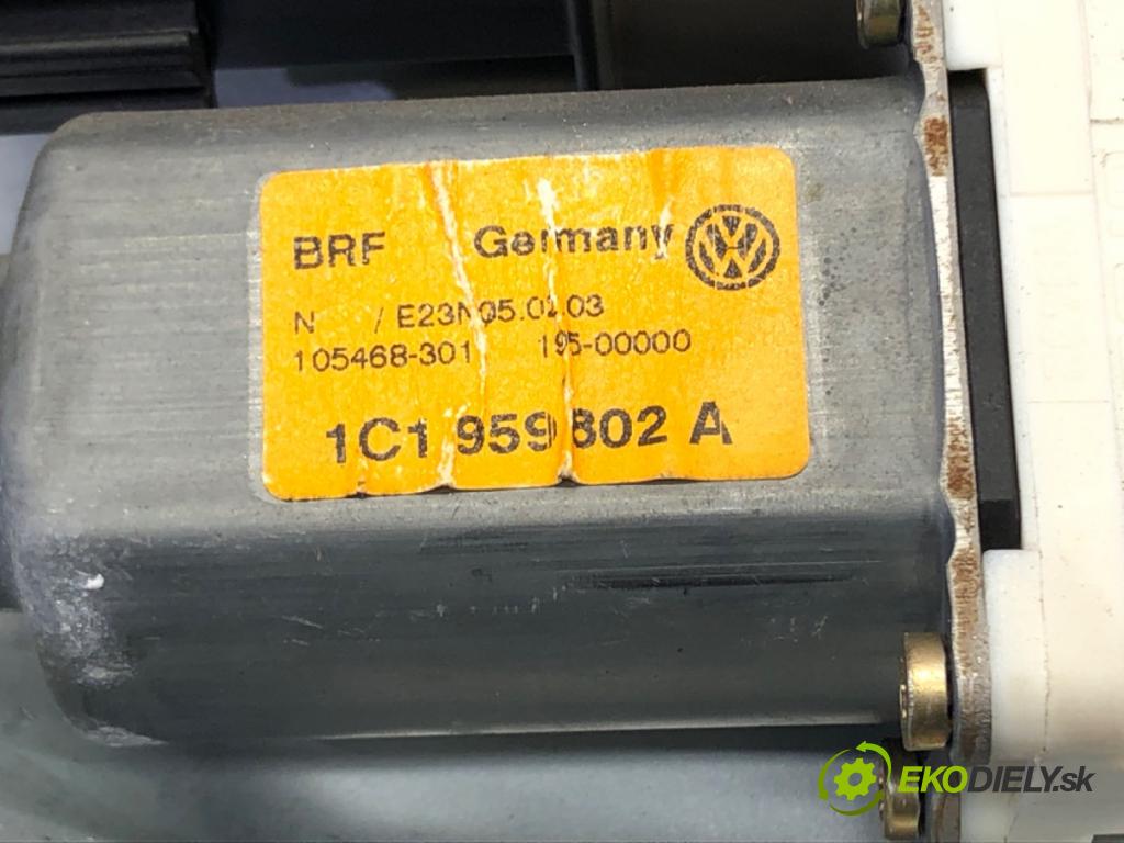 VW BORA I (1J2) 1998 - 2013    1.9 TDI 96 kW [130 KM] olej napędowy 2000 - 2005  mechanismus okna pravý přední část 1C1959802A