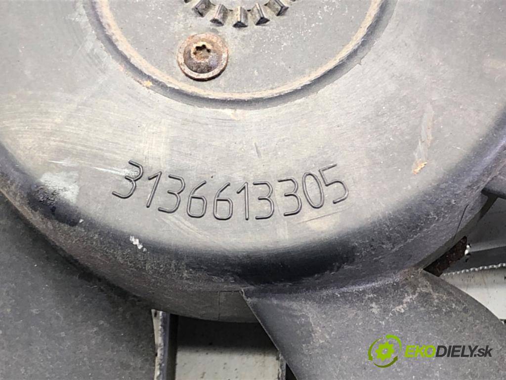 MAZDA 3 (BK) 2003 - 2009    1.6 (BK14) 77 kW [105 KM] benzyna 2003 - 2009  Ventilátor chladiča 3136613305 (Ventilátory)