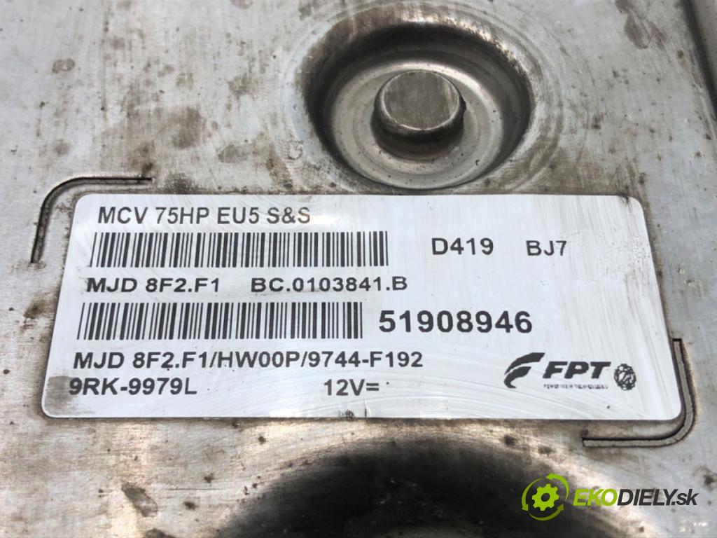 CITROEN NEMO Nadwozie pełne/minivan (AA_) 2008 - 2022    1.3 HDi 75 55 kW [75 KM] olej napędowy 2010 - 2022  riadiaca jednotka Motor 51908946 (Riadiace jednotky)