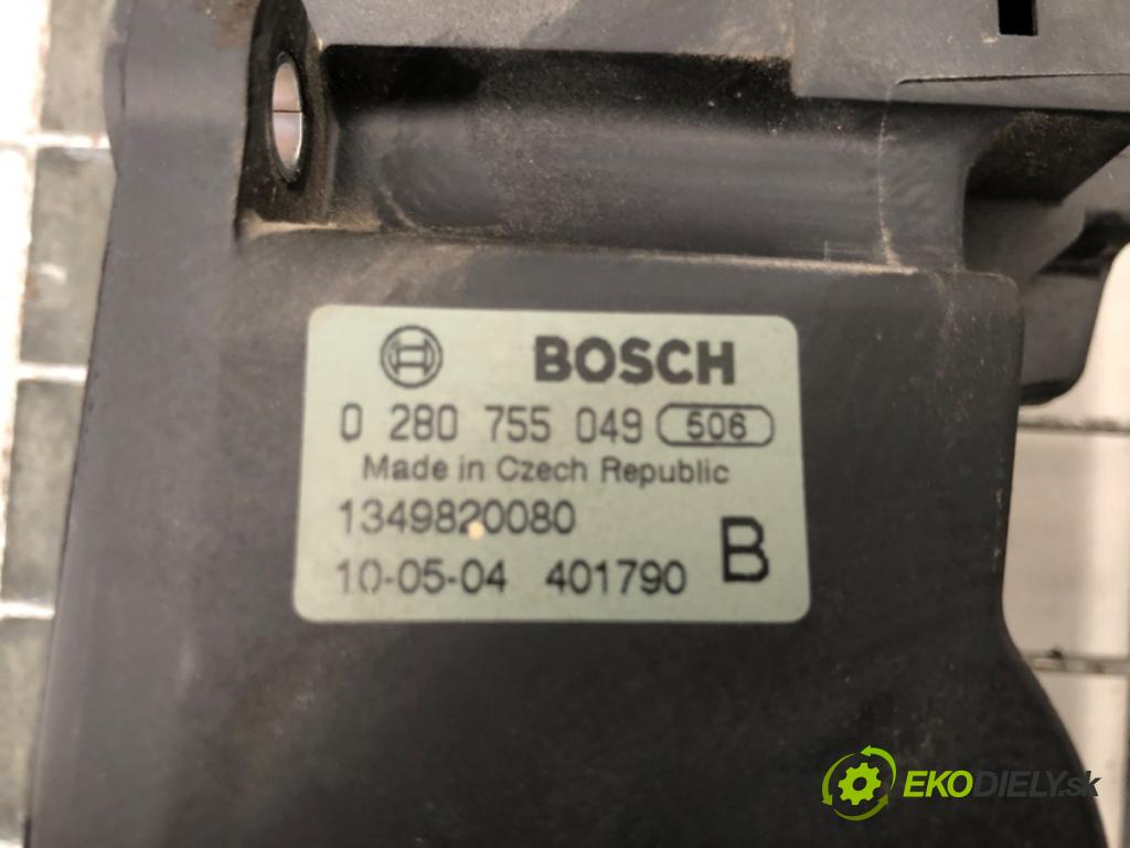 FIAT DUCATO Autobus (250_) 2006 - 2022    120 Multijet 2,3 D 88 kW [120 KM] olej napędowy 2006 - 2022  Potenciometer plynu 0280755049 (Pedále)