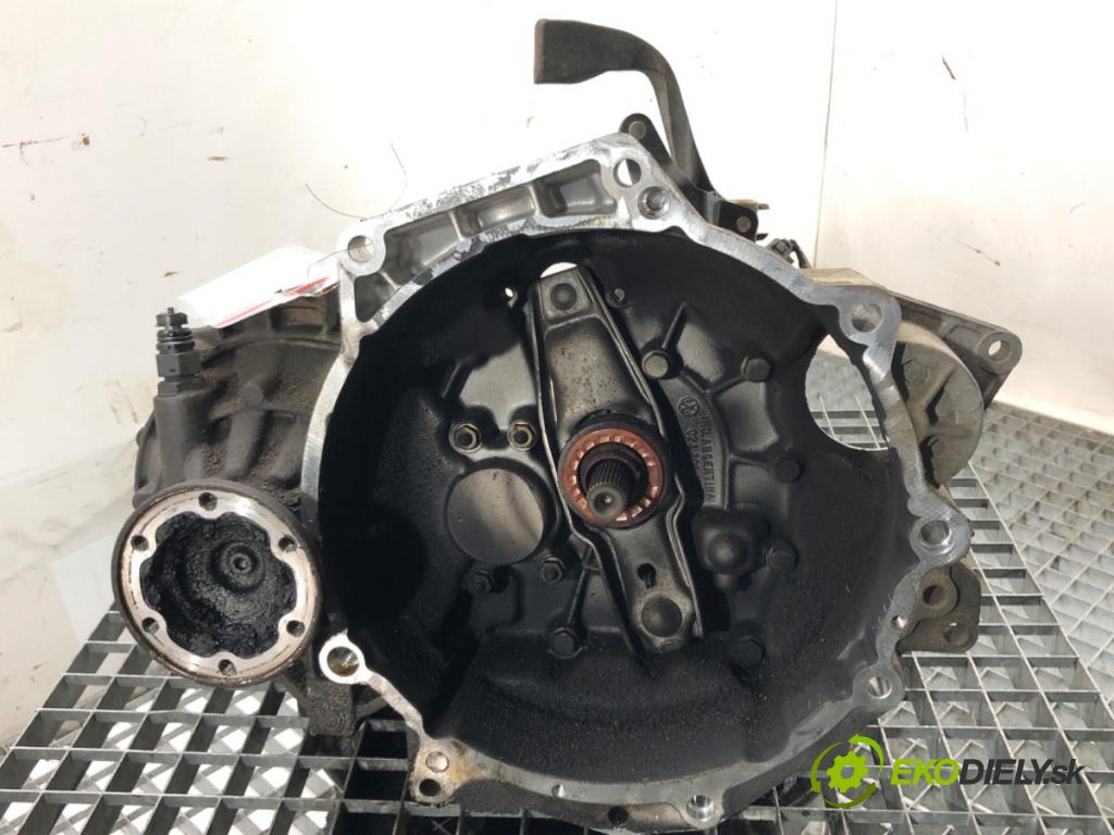 VW GOLF IV (1J1) 1997 - 2008    1.9 TDI 66 kW [90 KM] olej napędowy 1997 - 2004  Prevodovka EBJ (Prevodovky)
