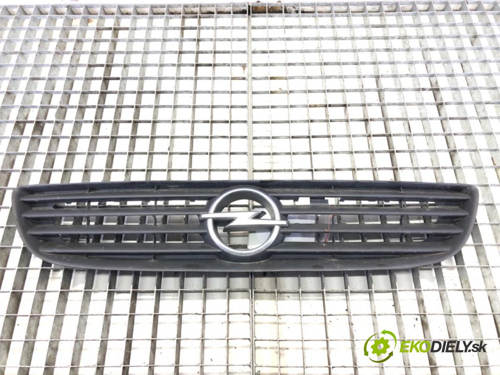 OPEL ZAFIRA A nadwozie wielkoprzestrzenne (MPV) (T98) 1999 - 2005    2.0 DTI 16V (F75) 74 kW [101 KM] olej napędowy 2000 - 2005  mřížka maska 90580679 (Mřížky (masky) chladičů)