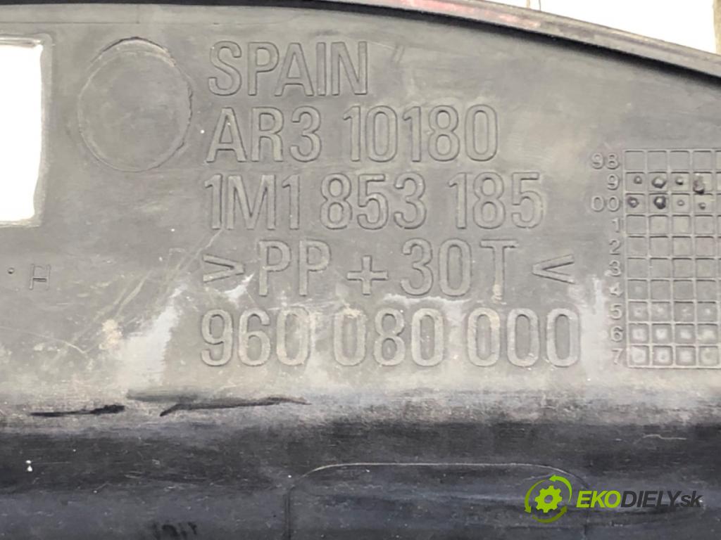 SEAT LEON (1M1) 1999 - 2006    1.6 74 kW [100 KM] benzyna 1999 - 2006  Torpédo, plast pod čelné okno  (Torpéda)