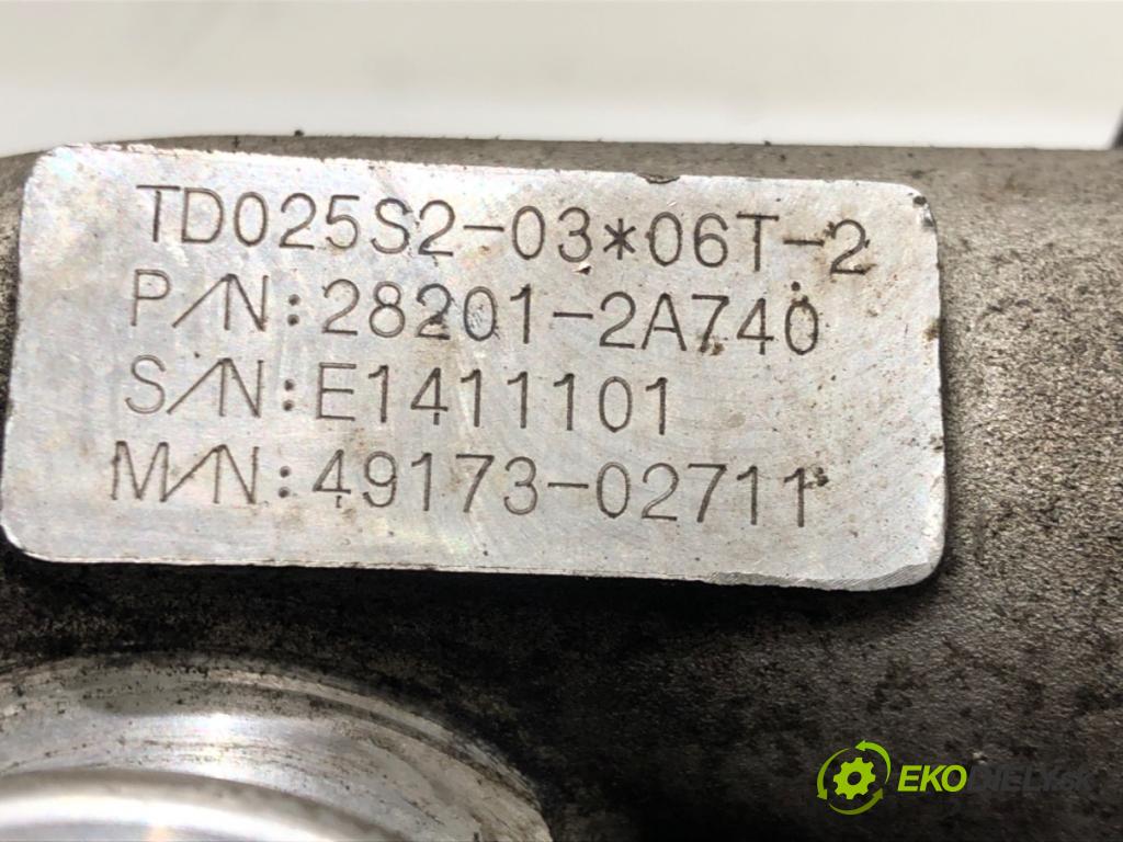 KIA CEED SW (ED) 2007 - 2012    1.6 CRDi 90 66 kW [90 KM] olej napędowy 2007 - 2012  turbo 28201-2A740 (Turbodúchadla (kompletní))