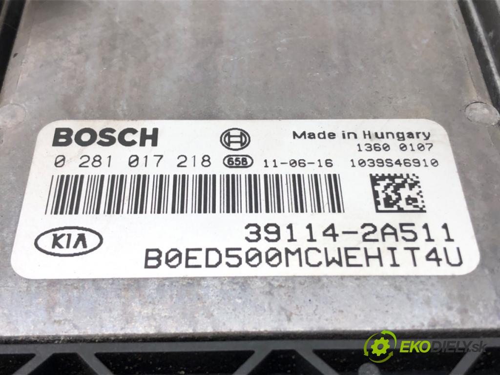 KIA CEED SW (ED) 2007 - 2012    1.6 CRDi 90 66 kW [90 KM] olej napędowy 2007 - 2012  riadiaca jednotka Motor 39114-2A511 (Riadiace jednotky)