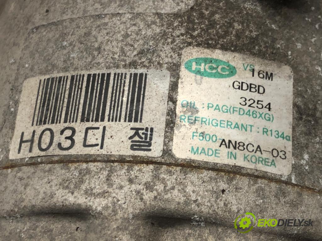 KIA CEED SW (ED) 2007 - 2012    1.6 CRDi 90 66 kW [90 KM] olej napędowy 2007 - 2012  kompresor klimatizace F500-AN8CA-03 (Kompresory)