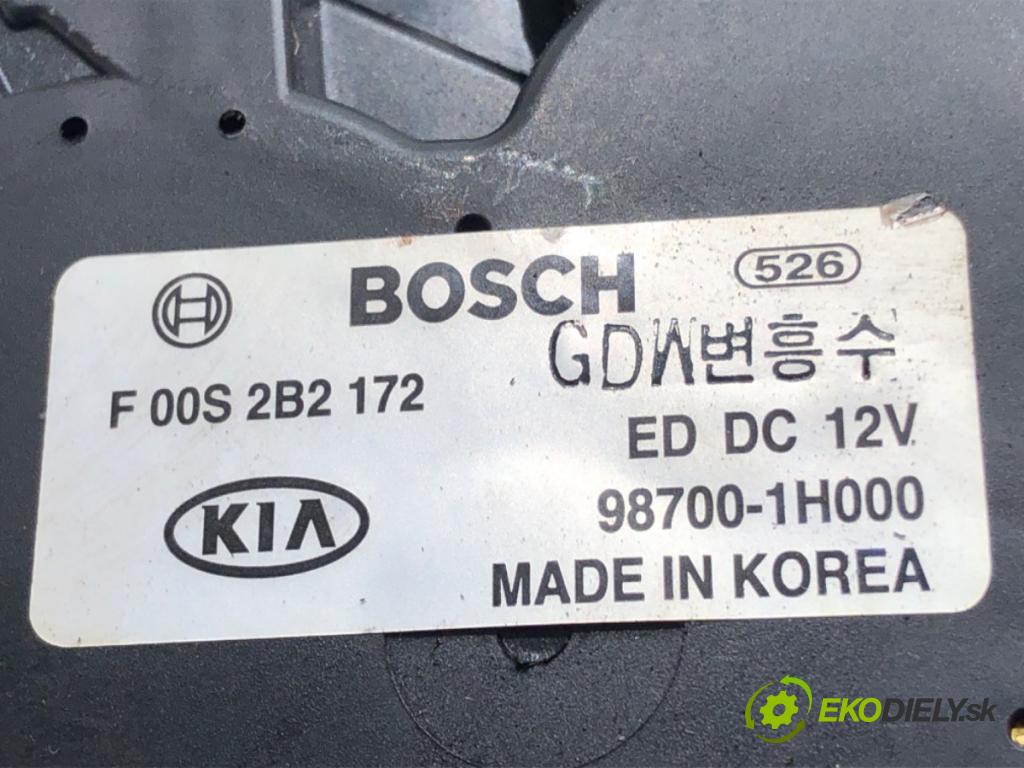 KIA CEED SW (ED) 2007 - 2012    1.6 CRDi 90 66 kW [90 KM] olej napędowy 2007 - 2012  Motor stieračov zad 98700-1H000