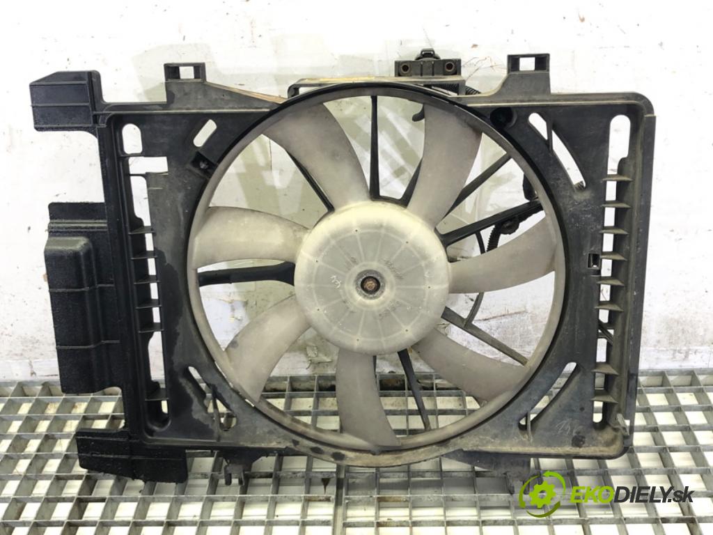 TOYOTA YARIS (_P9_) 2005 - 2014    1.4 D-4D (NLP90_) 66 kW [90 KM] olej napędowy 2005 - 2012  Ventilátor chladiča 422750-0492 (Ventilátory)