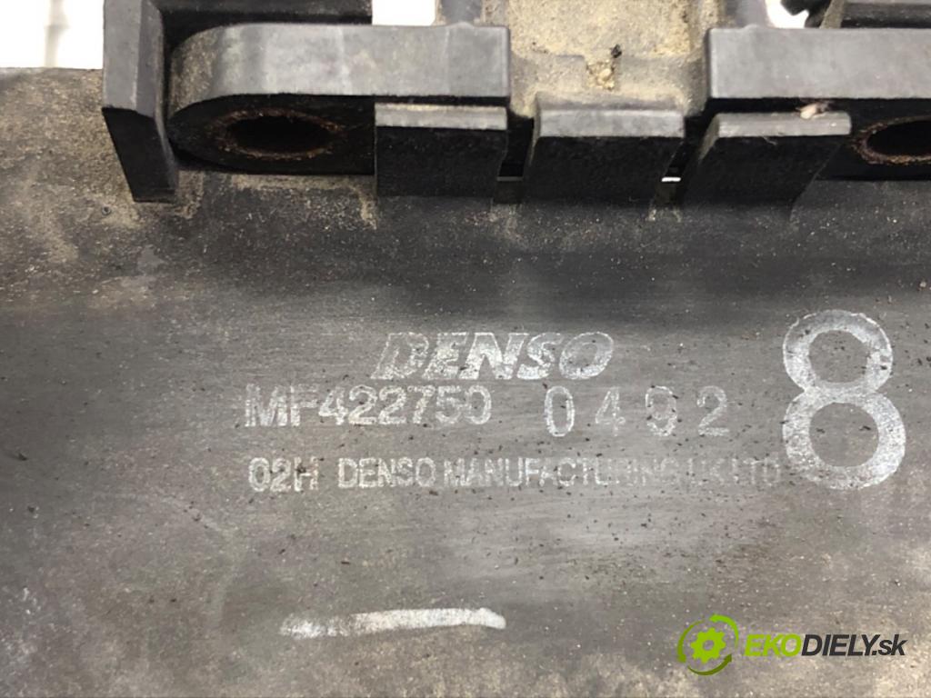 TOYOTA YARIS (_P9_) 2005 - 2014    1.4 D-4D (NLP90_) 66 kW [90 KM] olej napędowy 2005 - 2012  Ventilátor chladiča 422750-0492 (Ventilátory)