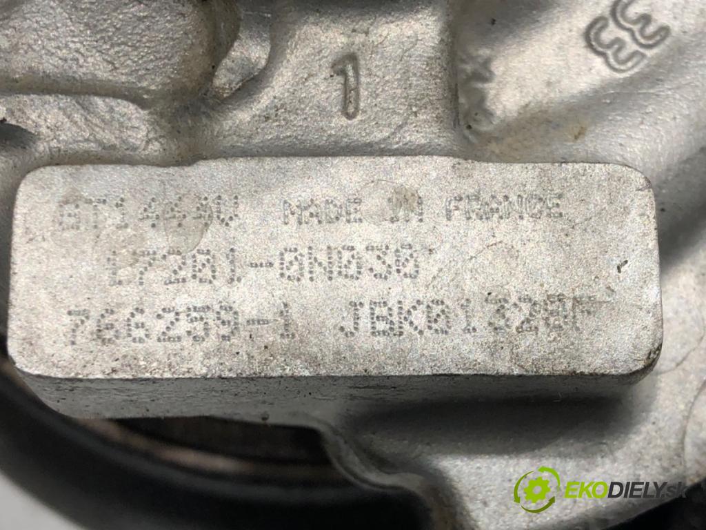 TOYOTA YARIS (_P9_) 2005 - 2014    1.4 D-4D (NLP90_) 66 kW [90 KM] olej napędowy 2005 - 2012  turbo 17201-0N030 (Turbodúchadla (kompletní))