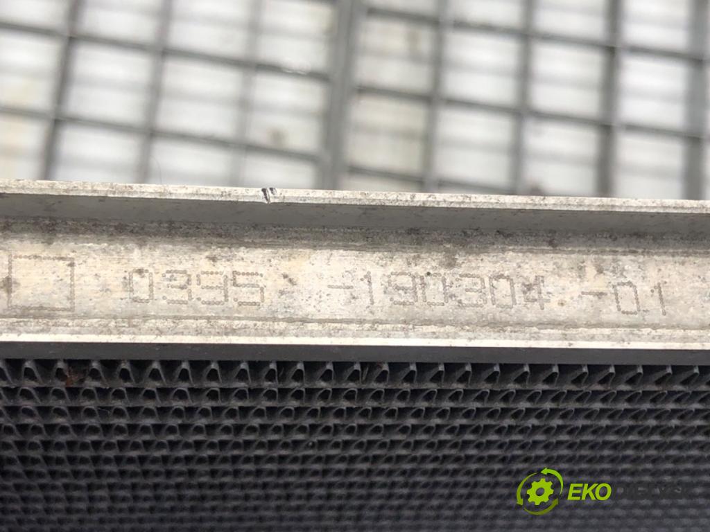 TOYOTA YARIS (_P9_) 2005 - 2014    1.4 D-4D (NLP90_) 66 kW [90 KM] olej napędowy 2005 - 2012  Chladič klimatizácie  (Chladiče klimatizácie)