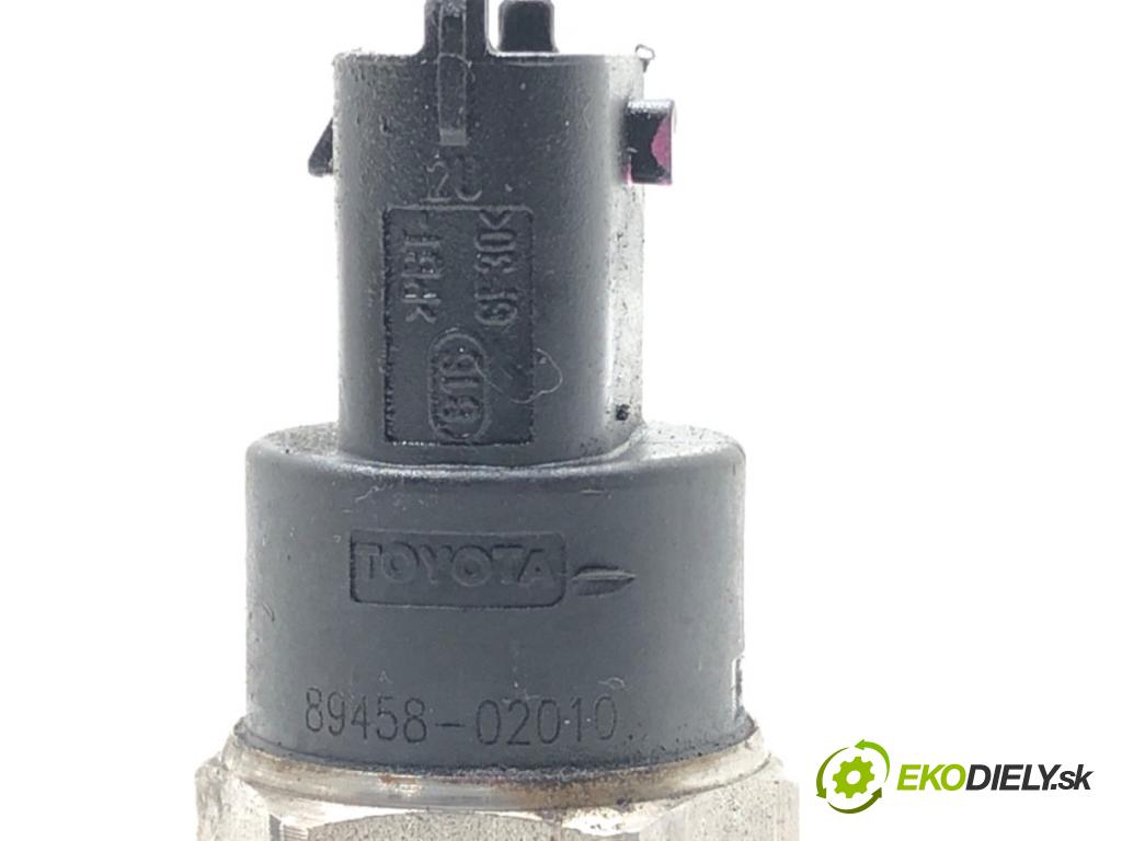 TOYOTA YARIS (_P9_) 2005 - 2014    1.4 D-4D (NLP90_) 66 kW [90 KM] olej napędowy 2005 - 2012  Snímač tlaku paliva 89458-02010 (Snímače)