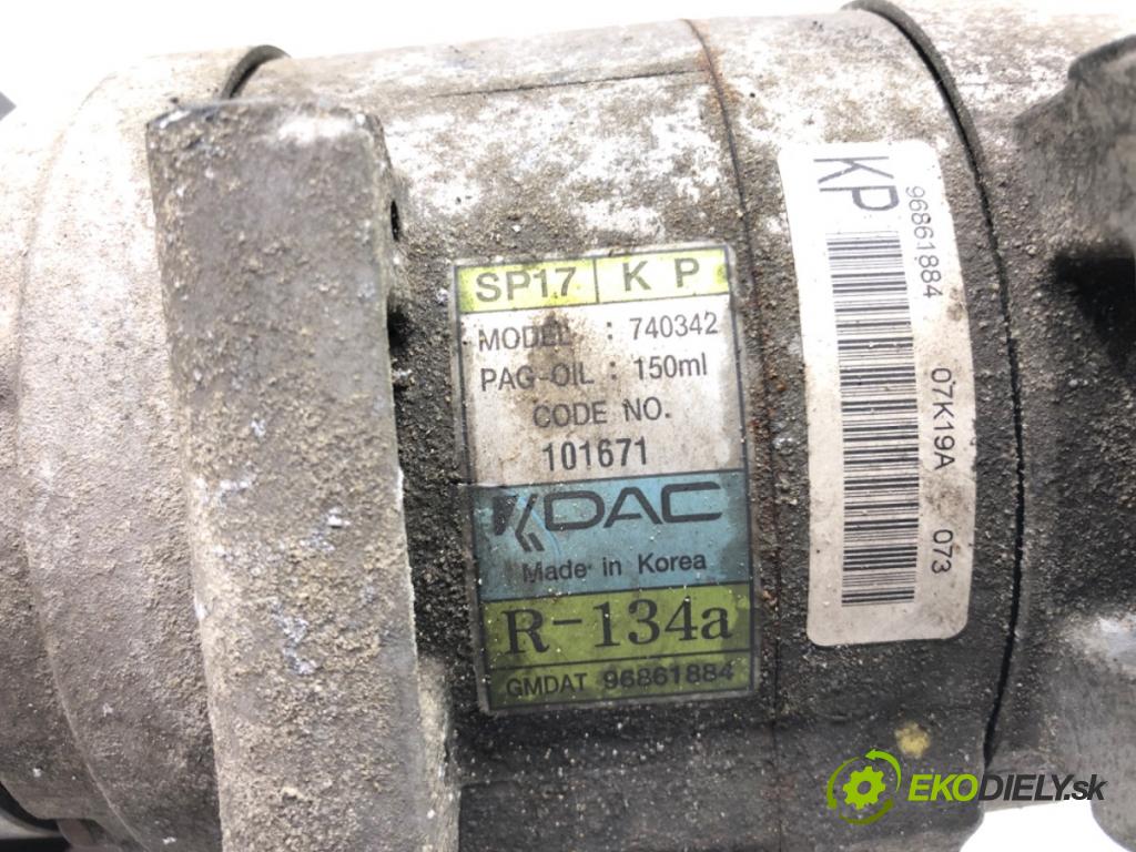 OPEL ANTARA A (L07) 2006 - 2022    2.0 CDTI 110 kW [150 KM] olej napędowy 2006 - 2011  kompresor klimatizace 96861884 (Kompresory)