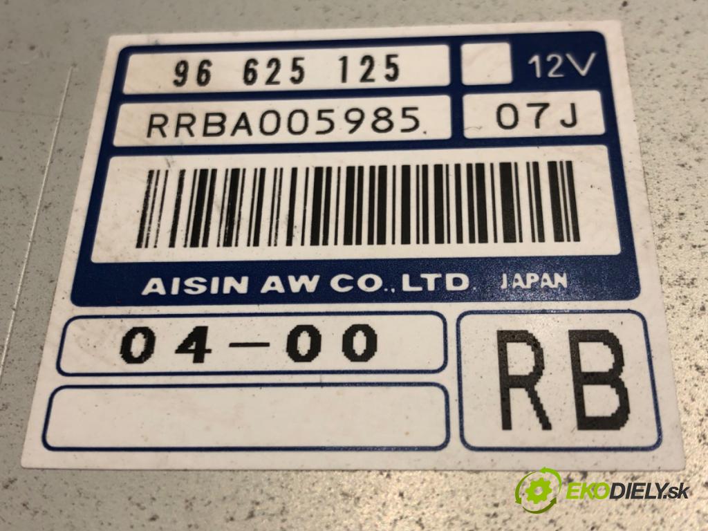 OPEL ANTARA A (L07) 2006 - 2022    2.0 CDTI 110 kW [150 KM] olej napędowy 2006 - 2011  Modul Riadiaca jednotka prevodovky 96625125 (Riadiace jednotky prevodovky)