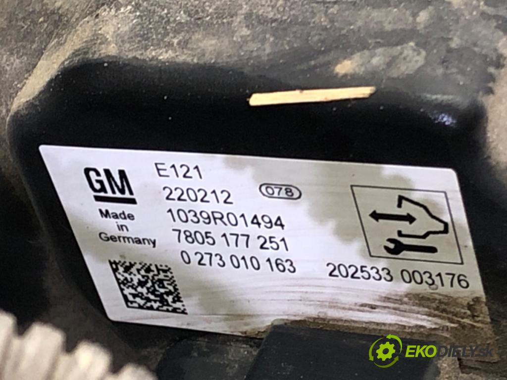 OPEL INSIGNIA A Sports Tourer (G09) 2008 - 2017    2.0 CDTI (35) 96 kW [131 KM] olej napędowy 2008 - 2015  riadenie P13366874 (Riadenia)