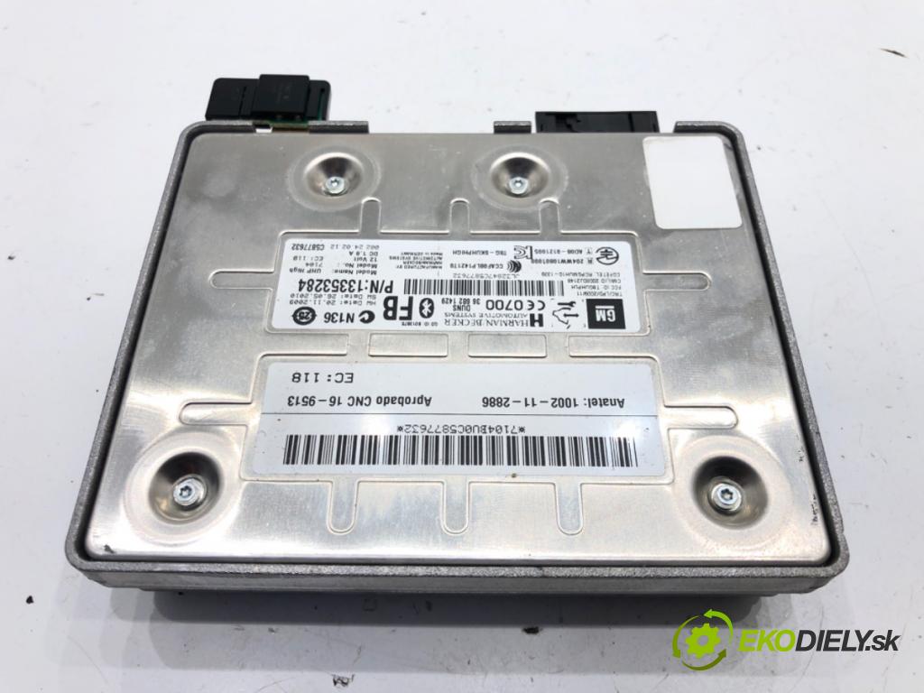 OPEL INSIGNIA A Sports Tourer (G09) 2008 - 2017    2.0 CDTI (35) 96 kW [131 KM] olej napędowy 2008 - 2015  Modul BLUETOOTH 13353284 (Ostatné)