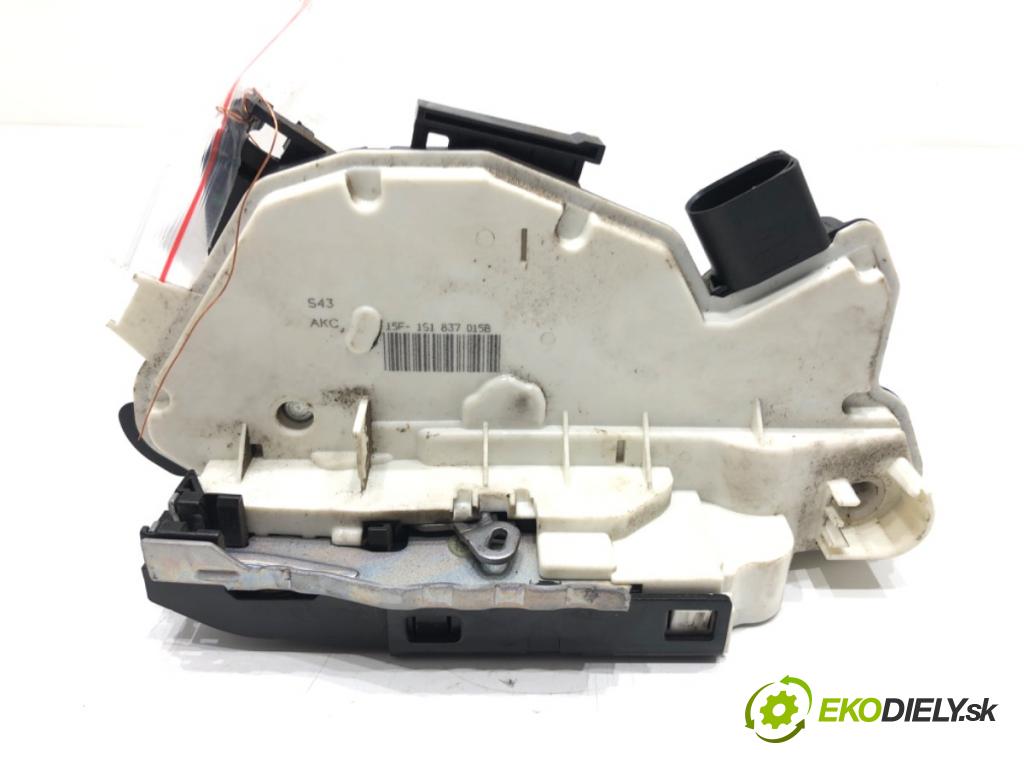 SKODA CITIGO (NF1) 2011 - 2019    1.0 44 kW [60 KM] benzyna 2011 - 2019  zámok dveře levý přední část 1S1837015B
