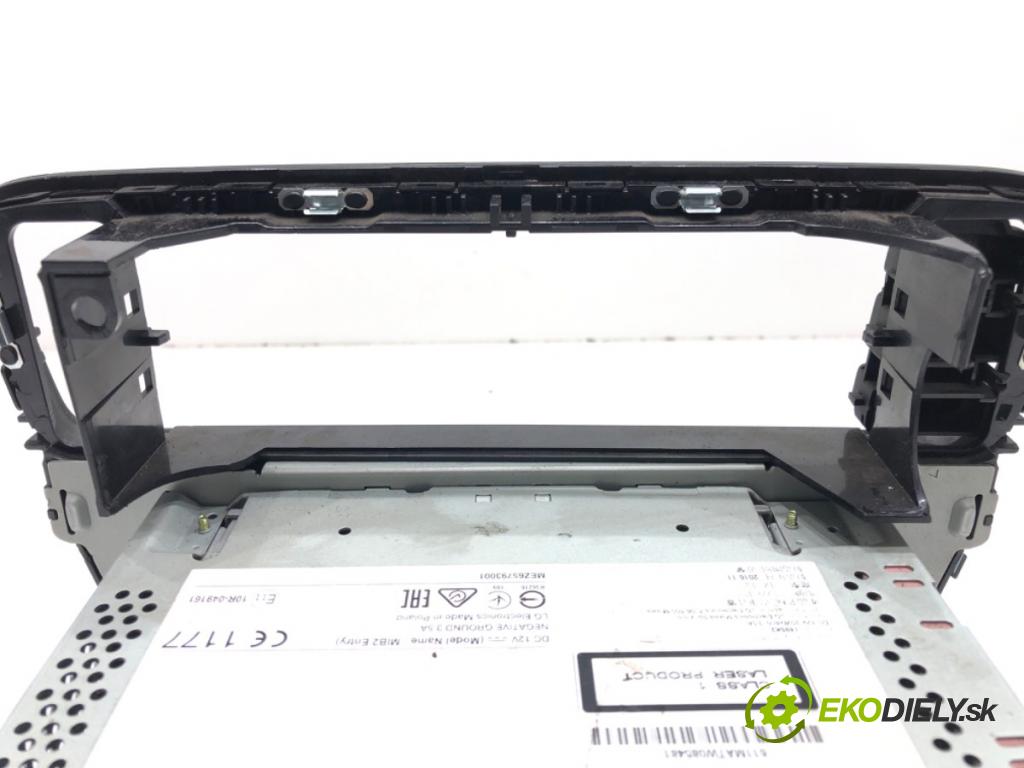 SKODA CITIGO (NF1) 2011 - 2019    1.0 44 kW [60 KM] benzyna 2011 - 2019  RADIO 1ST035867B (Audio zariadenia)