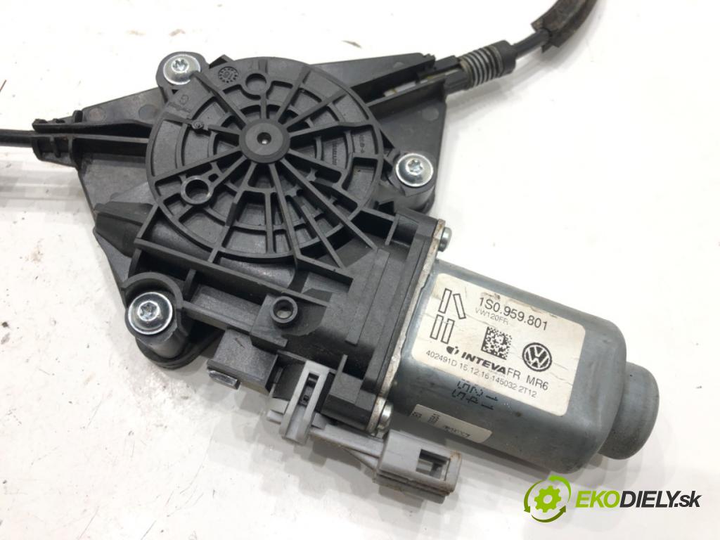 SKODA CITIGO (NF1) 2011 - 2019    1.0 44 kW [60 KM] benzyna 2011 - 2019  mechanismus okna pravý přední část 1S0959801