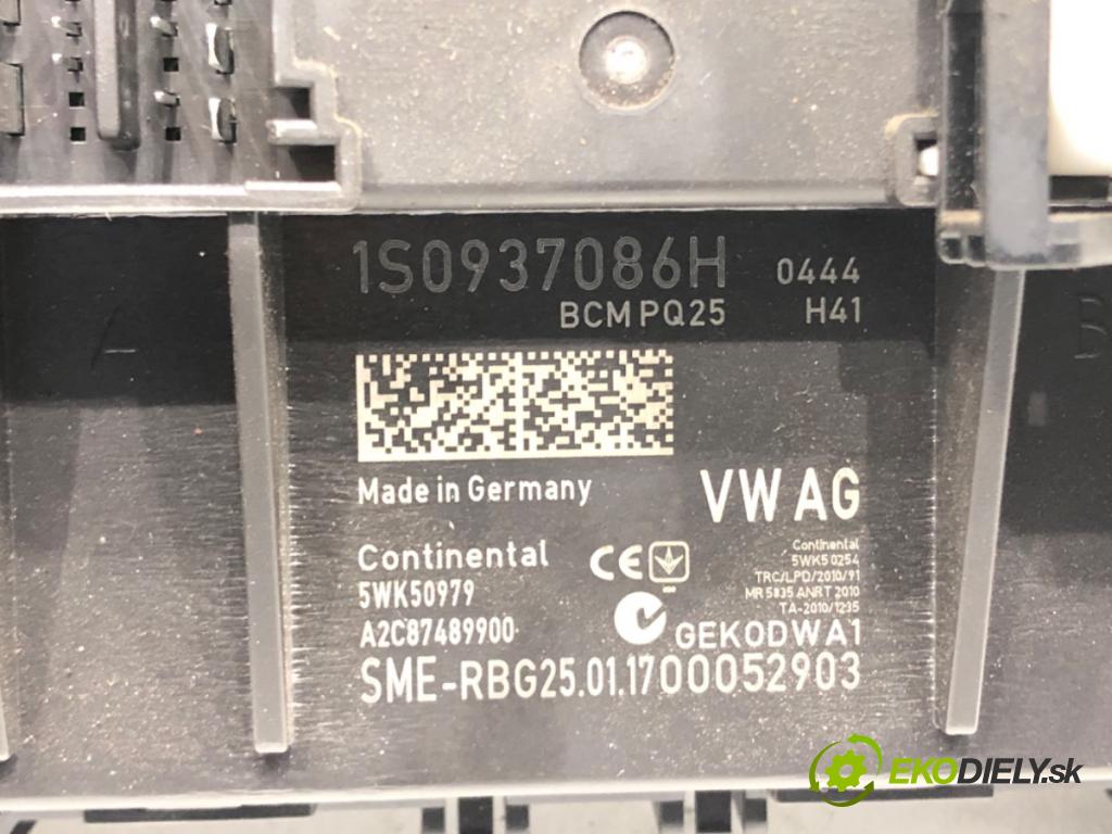 SKODA CITIGO (NF1) 2011 - 2019    1.0 44 kW [60 KM] benzyna 2011 - 2019  Modul komfortu 1S0937086H (Moduly komfortu)