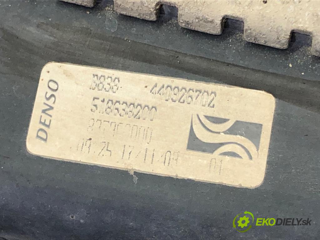 FIAT GRANDE PUNTO (199_) 2005 - 2022    1.3 D Multijet 55 kW [75 KM] olej napędowy 2005 - 2022  chladič vody  (Chladiče vody)